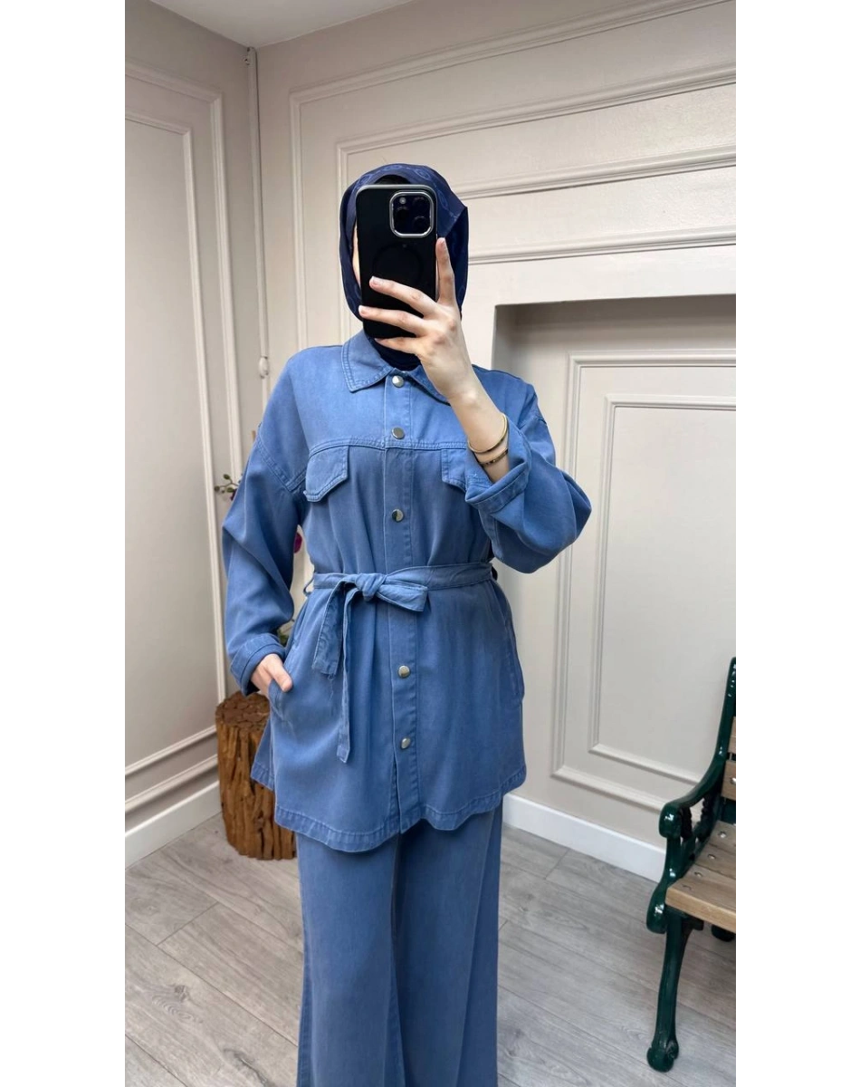 Magazin 7431 Mavi Tensel Takım