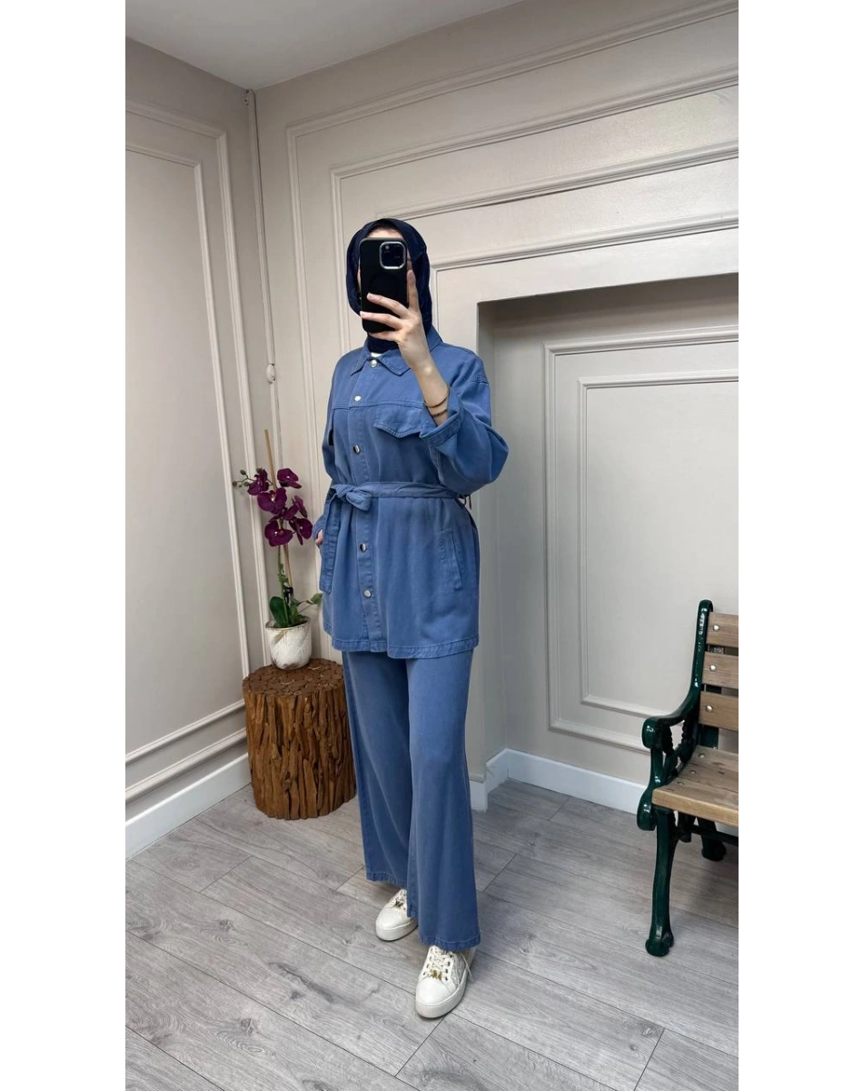 Magazin 7431 Mavi Tensel Takım