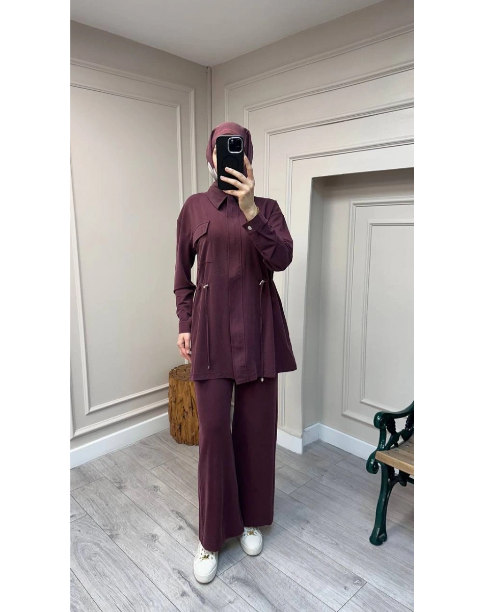 Magazin 7459 Bordo İkili Takım