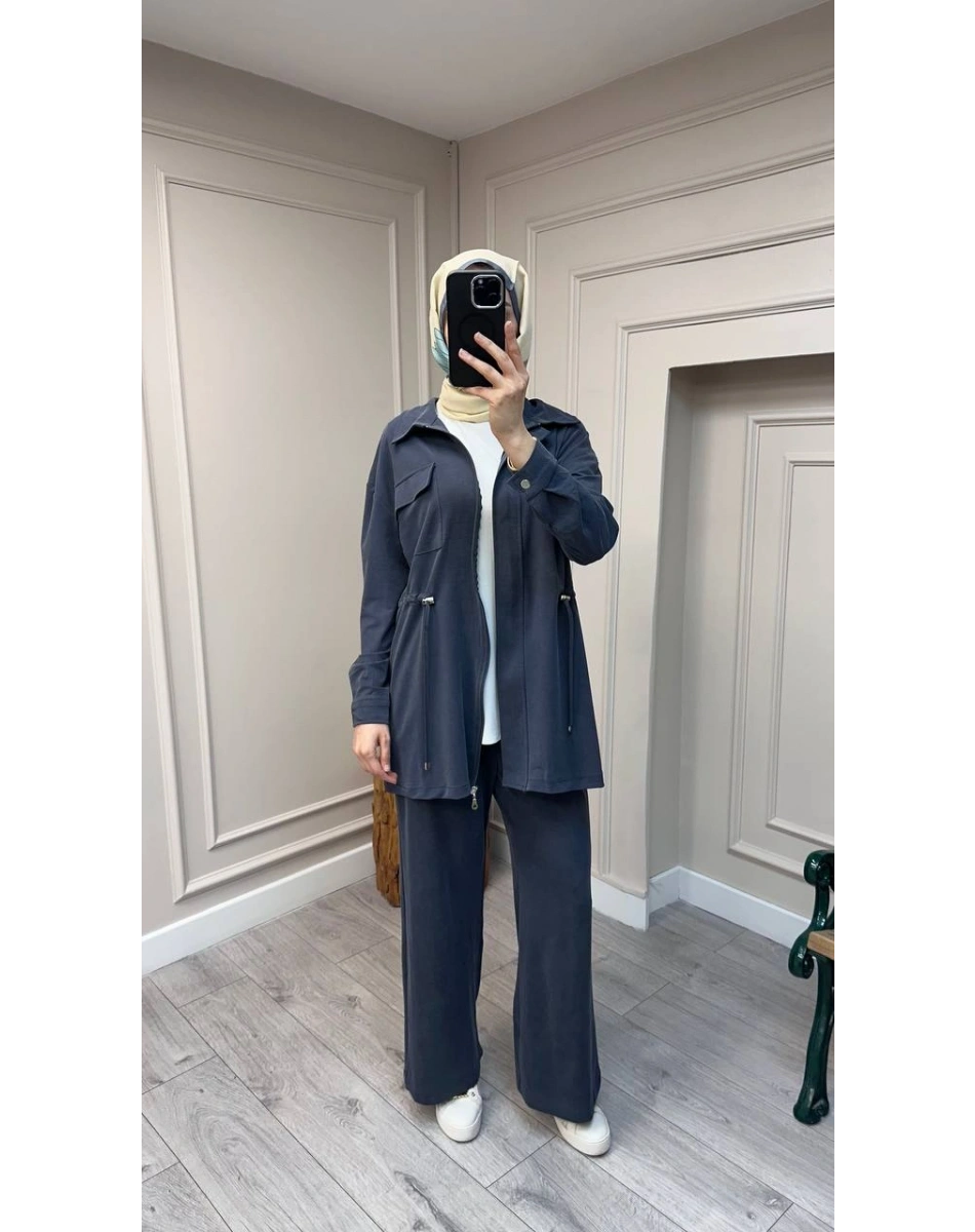 Magazin 7459 Lacivert İkili Takım