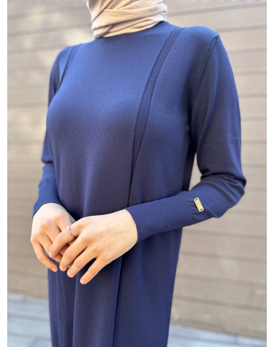 Missa MSELB0001 Lacivert Elbise