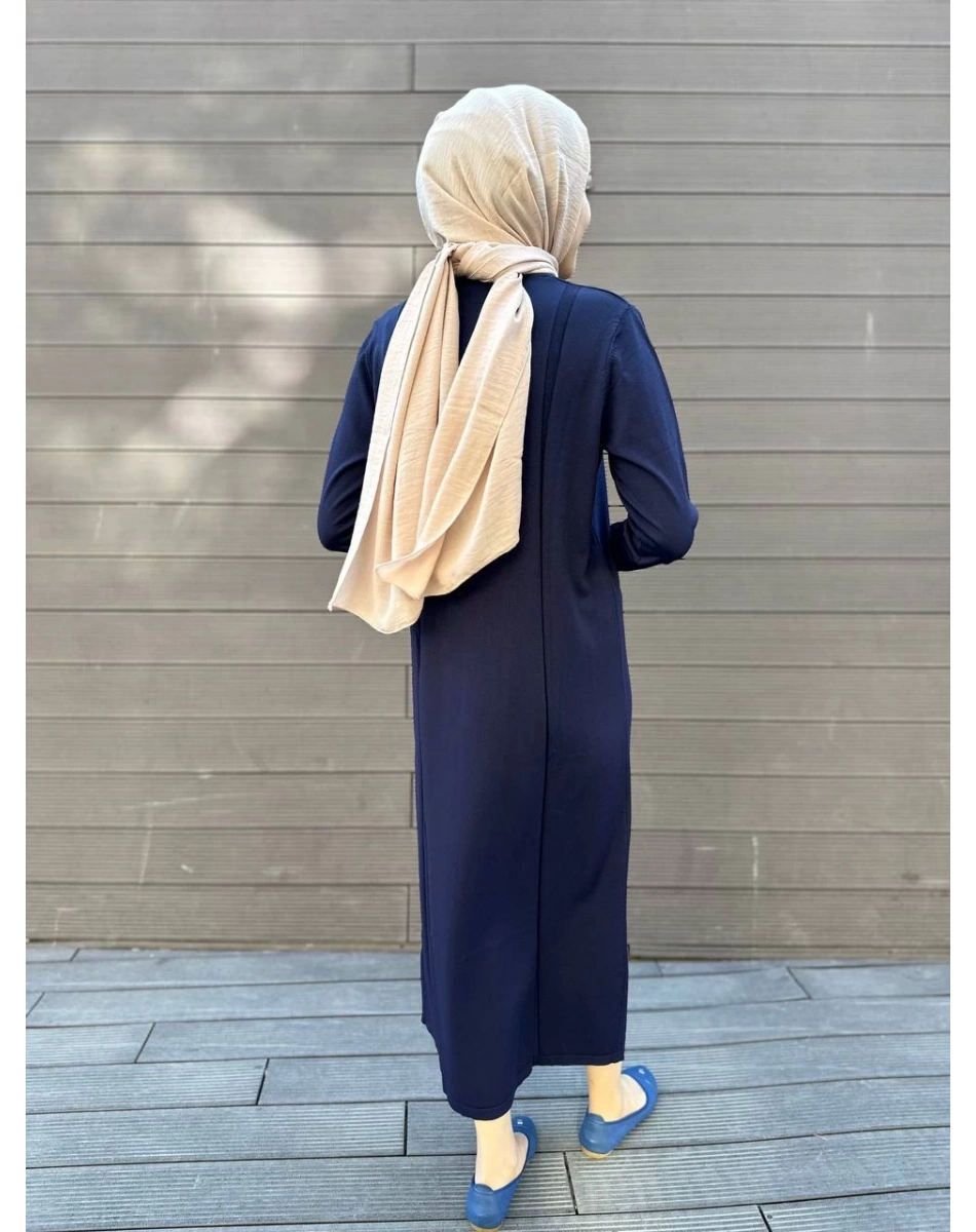 Missa MSELB0001 Lacivert Elbise