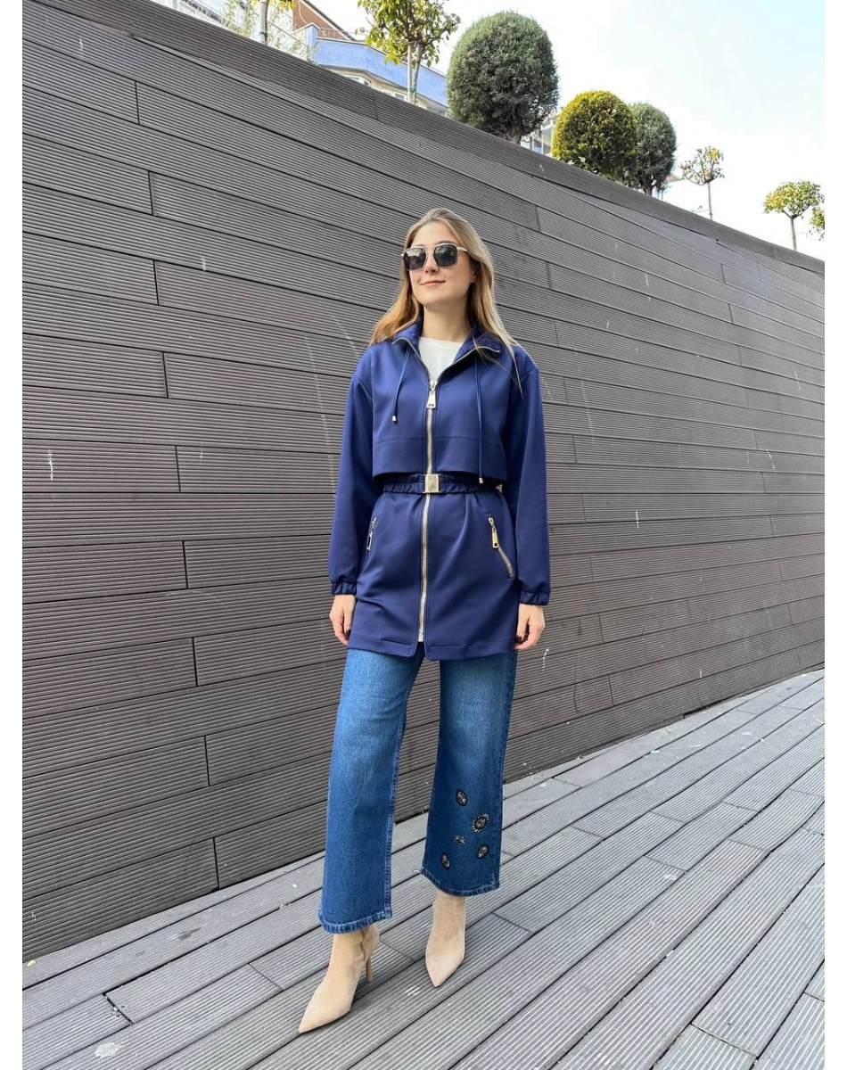 Missemramiss K4650 Lacivert Snow Kap