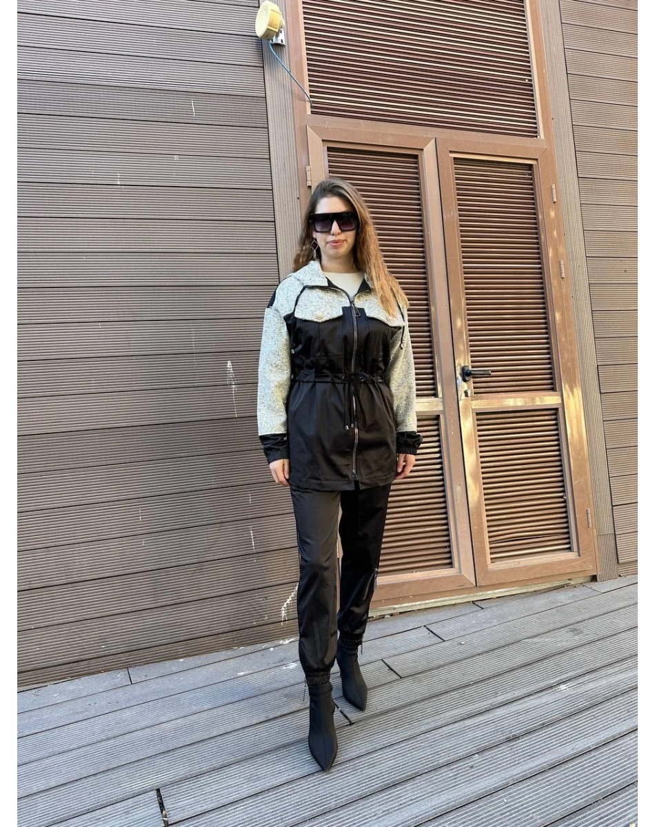 Missemramiss K4668 Siyah Chanel Garni Kap