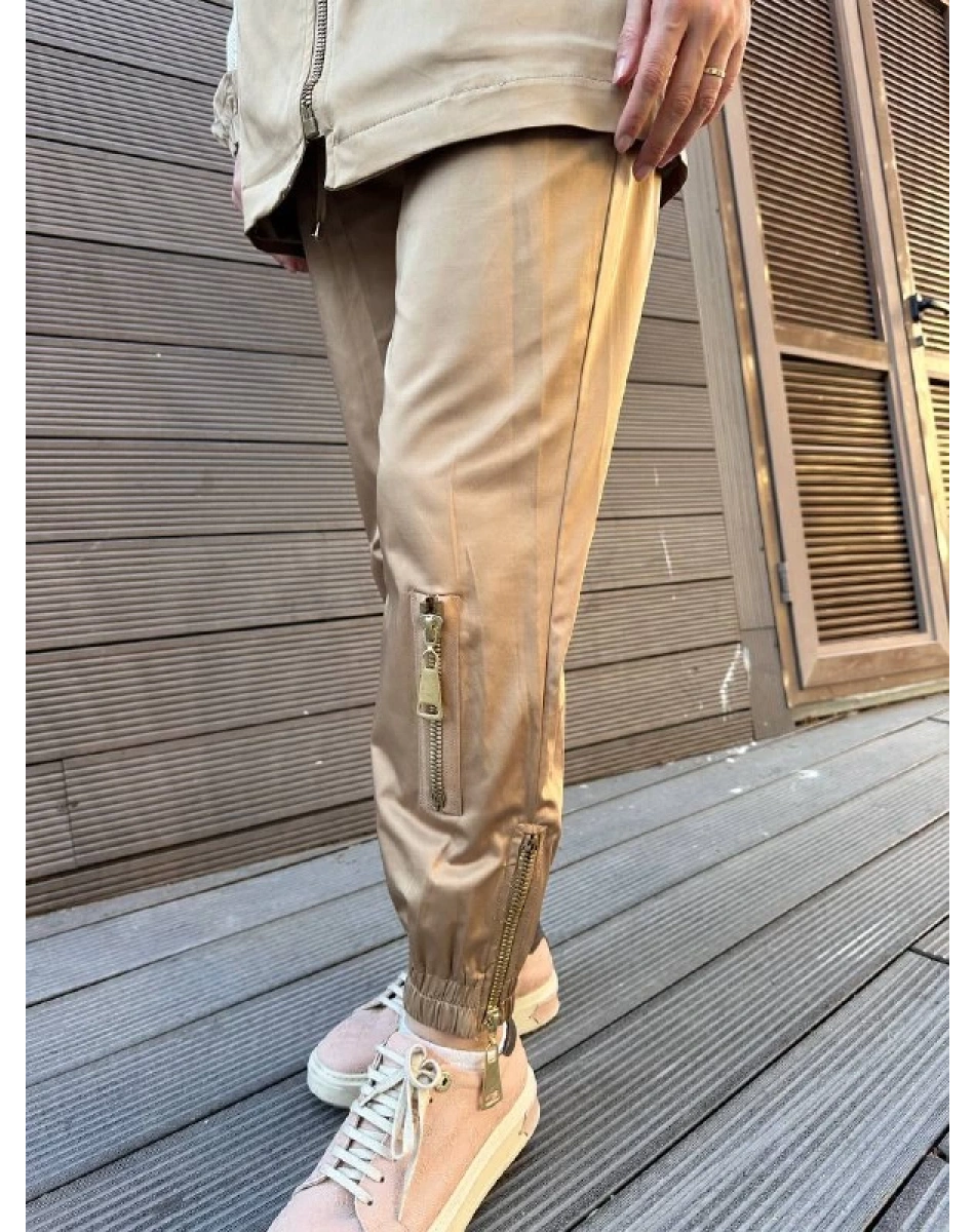 Missemramiss P4646 Vizon Fermuar Detaylı Pantolon