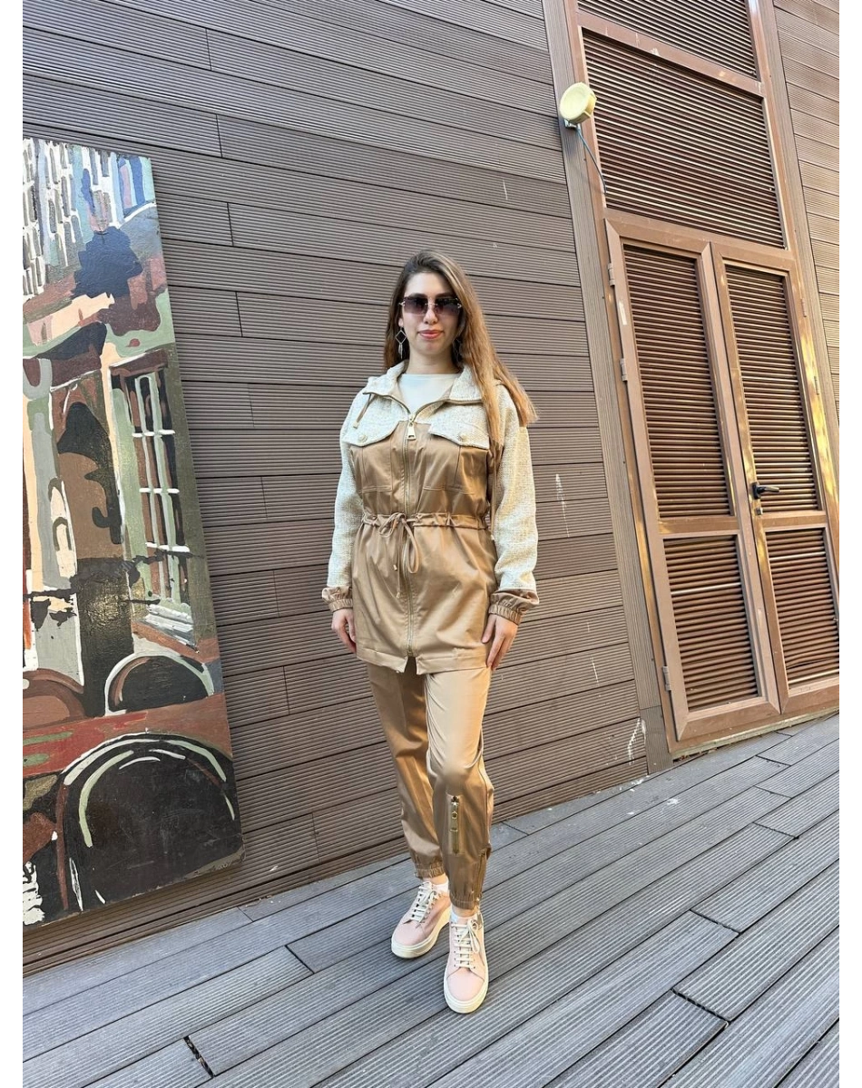 Missemramiss P4646 Vizon Fermuar Detaylı Pantolon