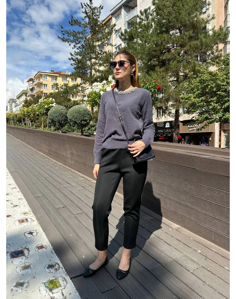 Missemramiss T4574 Antrasit Angora Kazak