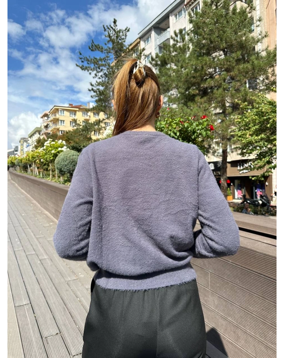 Missemramiss T4574 Antrasit Angora Kazak