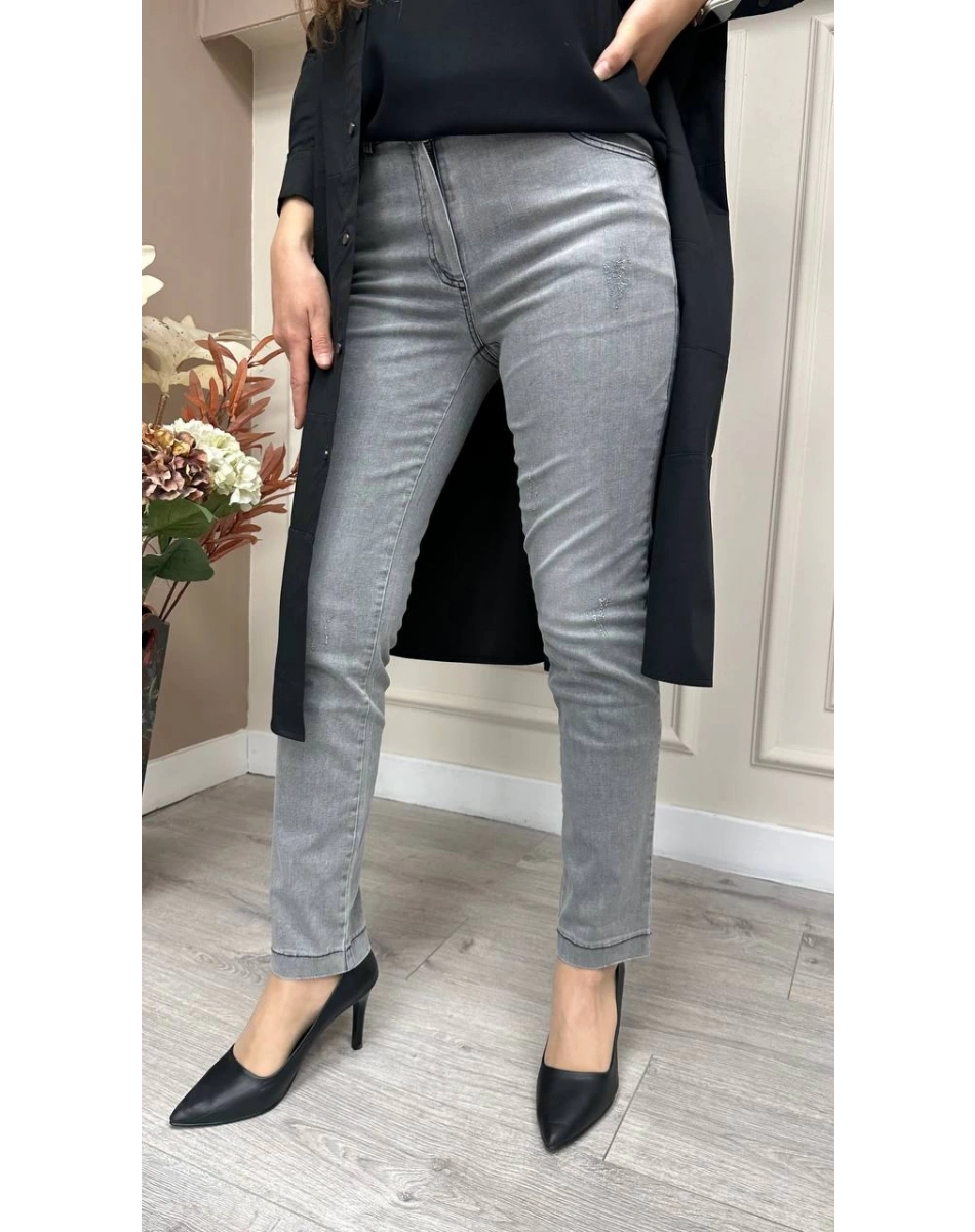 Misswhence 32124 Gri Pantolon