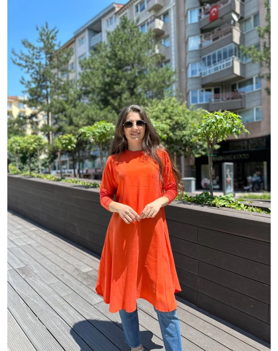 Misswhence 33012 Nar Çiçeği Tunik