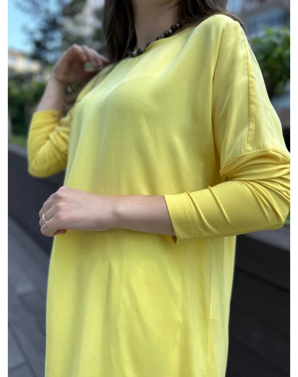 Misswhence 33012 Sarı Tunik