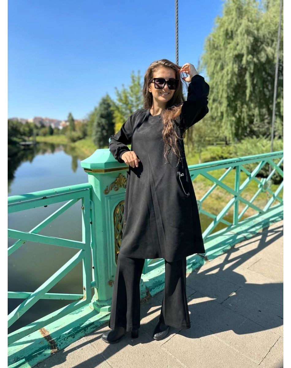 Misswhence 34001 Siyah Tunik