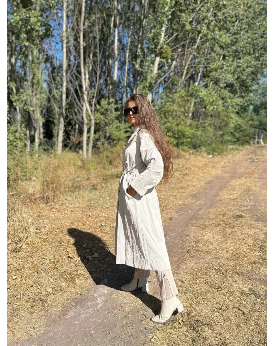 Misswhence 34400 Ekru Rugan Kap