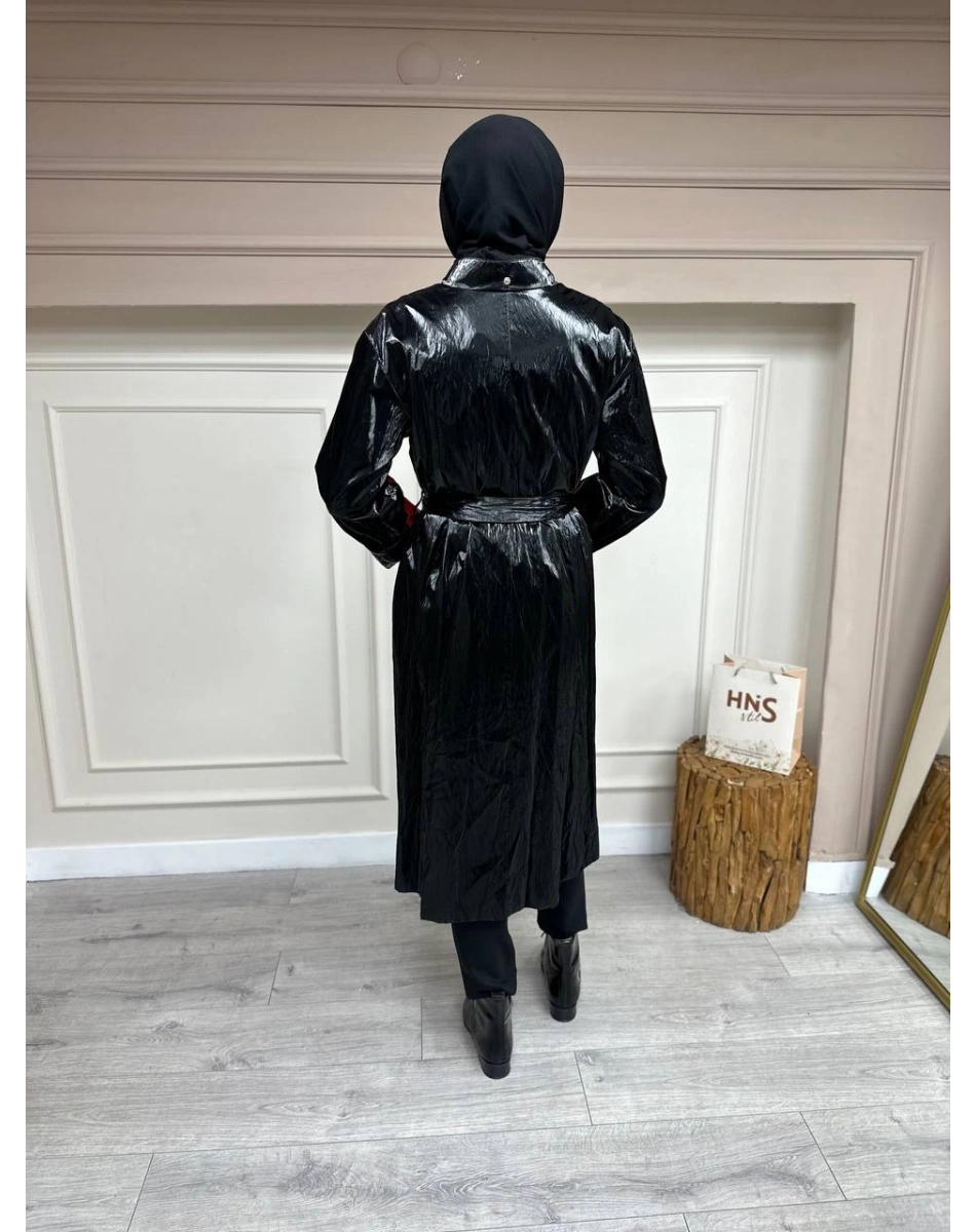 Misswhence 34400 Siyah Rugan Kap