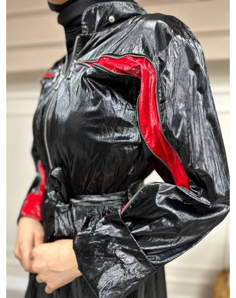 Misswhence 34400 Siyah Rugan Kap