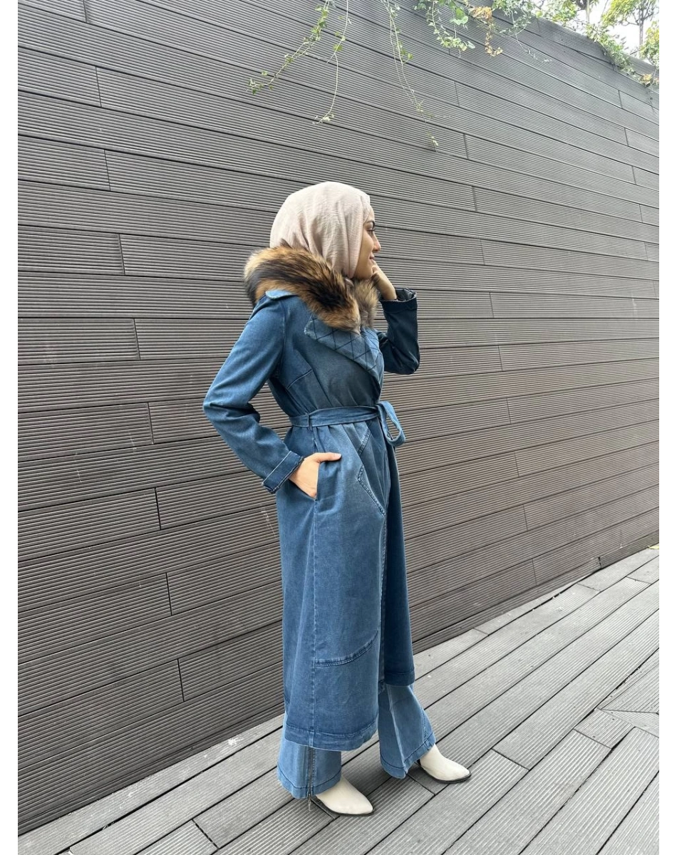 Misswhence 34511 Lacivert Kot Kap