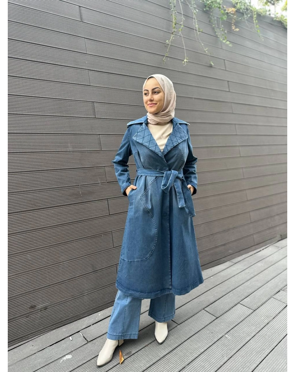 Misswhence 34511 Lacivert Kot Kap