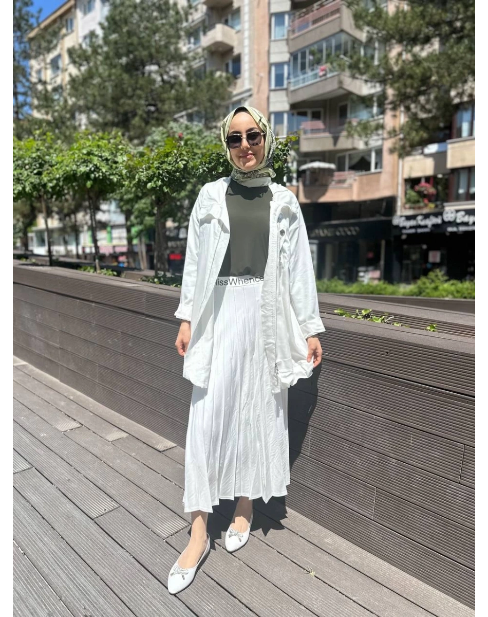 Misswhence 35312 Beyaz Gömlek