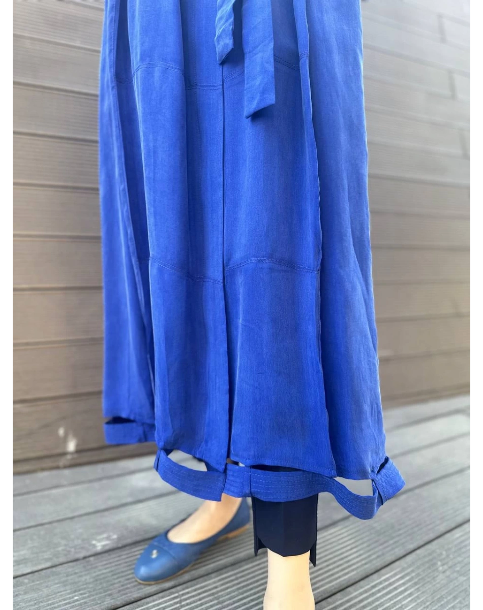 Misswhence 35501 Saks Etek Ucu Detaylı İpek Kap