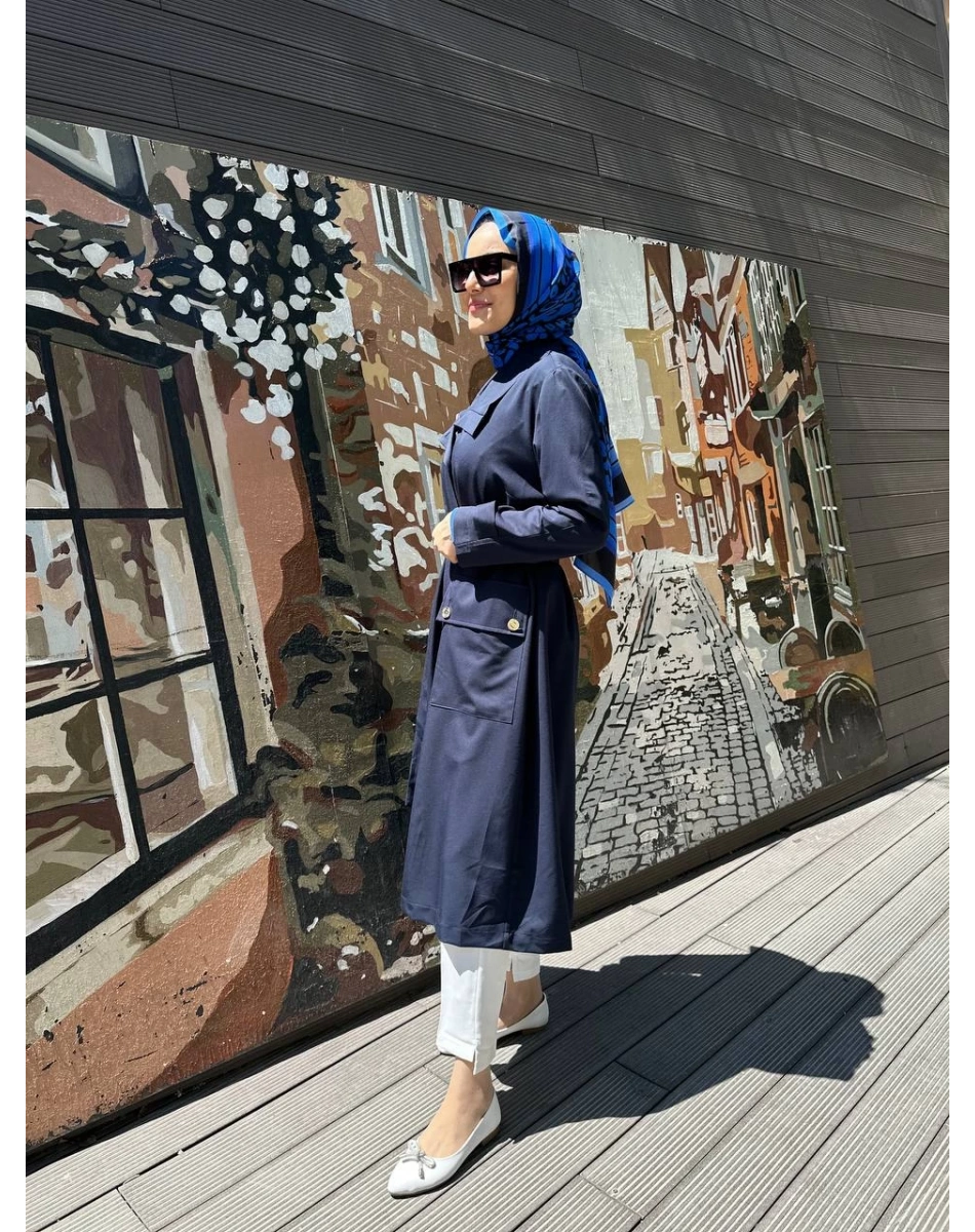 Misswhence 35506 Lacivert Ara Boy Kap