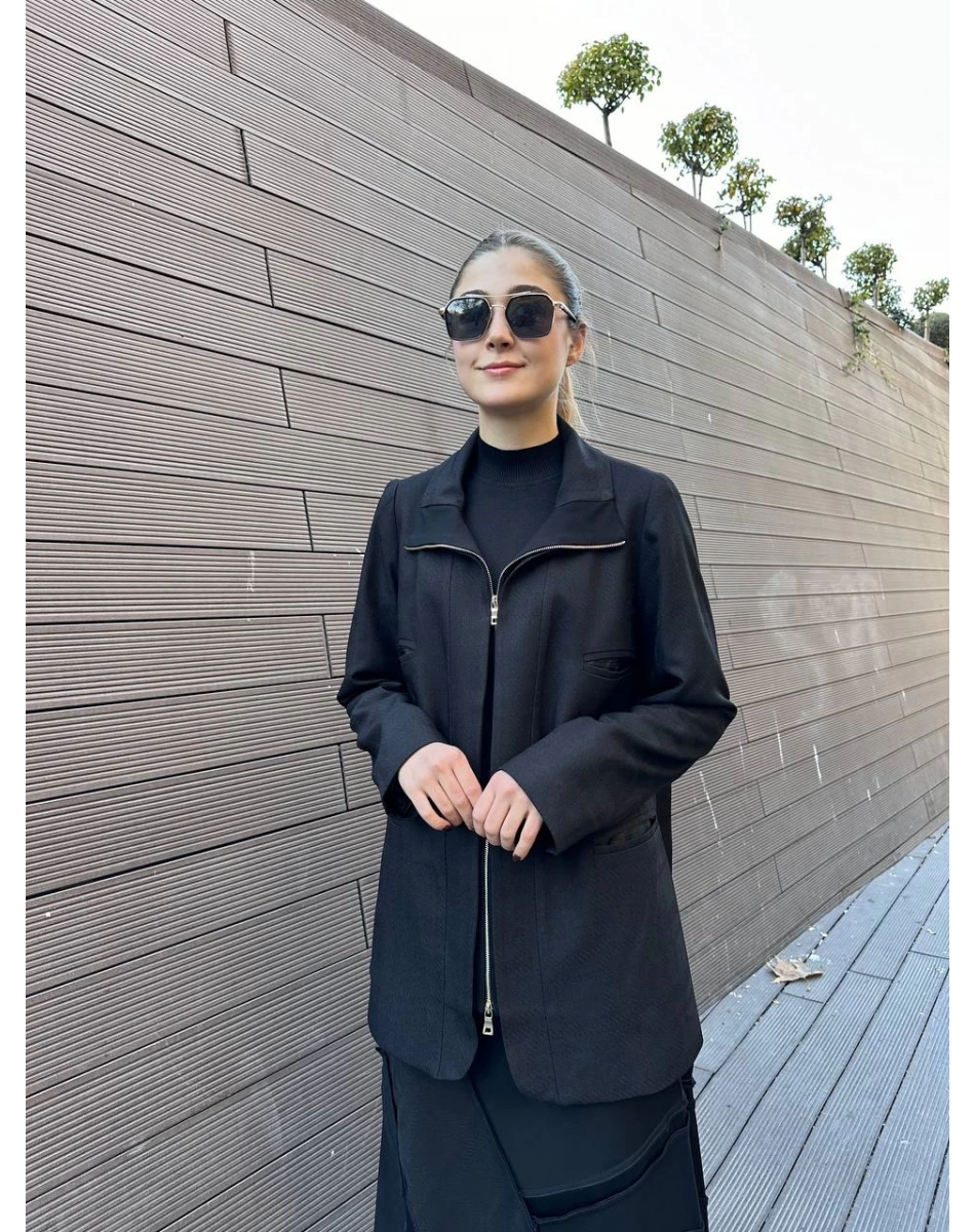 Misswhence 36206 Siyah Ceket