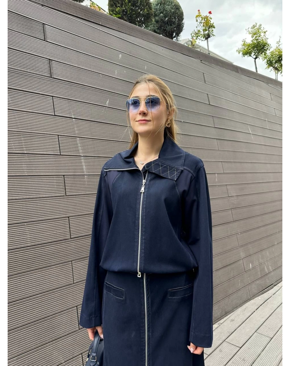 Misswhence 36402 Lacivert Kot Kap