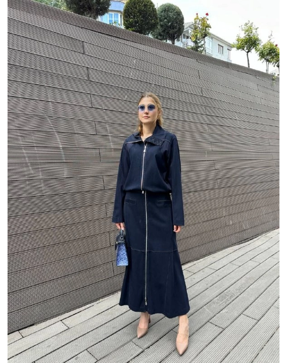 Misswhence 36402 Lacivert Kot Kap