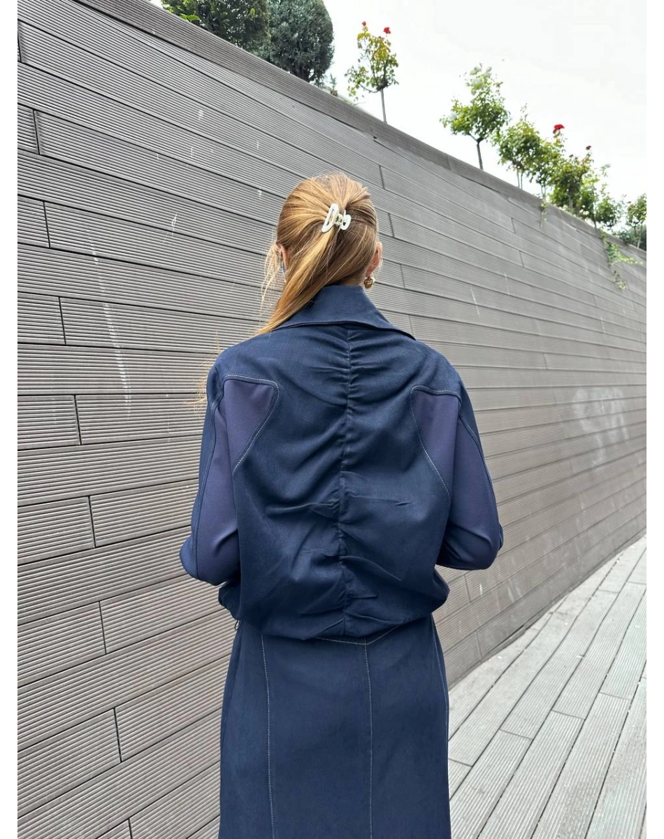 Misswhence 36402 Lacivert Kot Kap