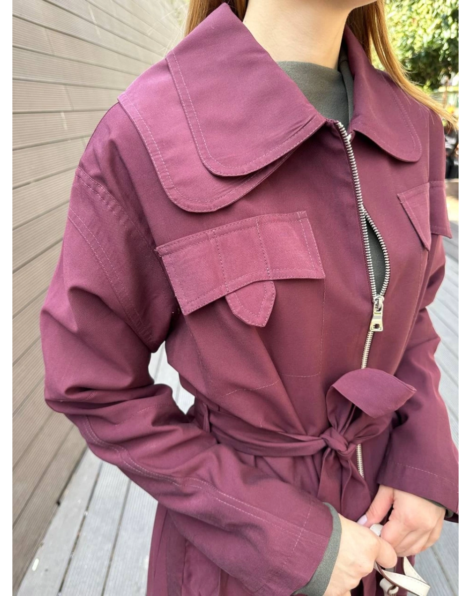 Misswhence 36404 Bordo Trençkot