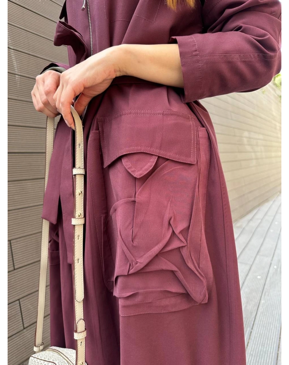 Misswhence 36404 Bordo Trençkot