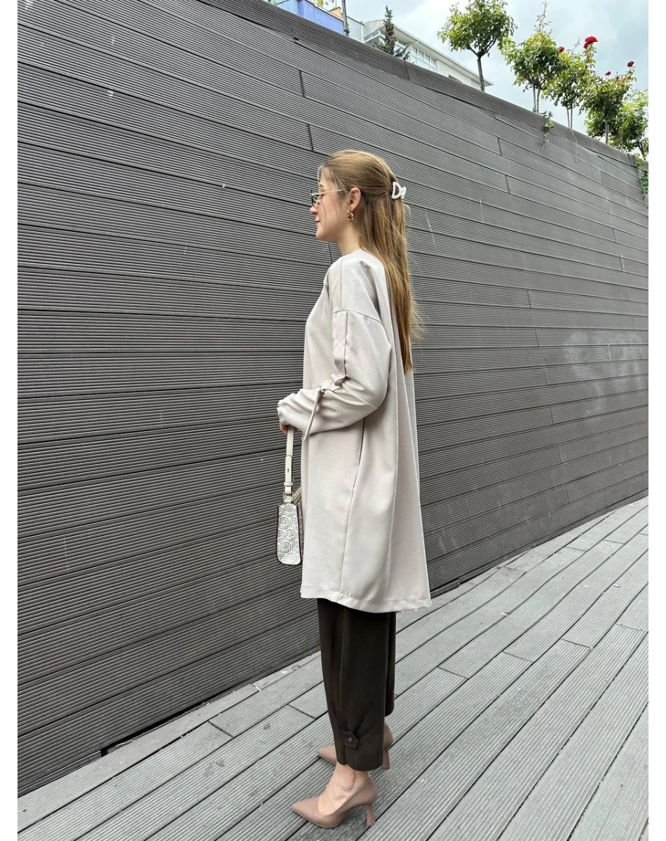 Misswhence 36407 Taş Mevsimlik Gömlek Kap