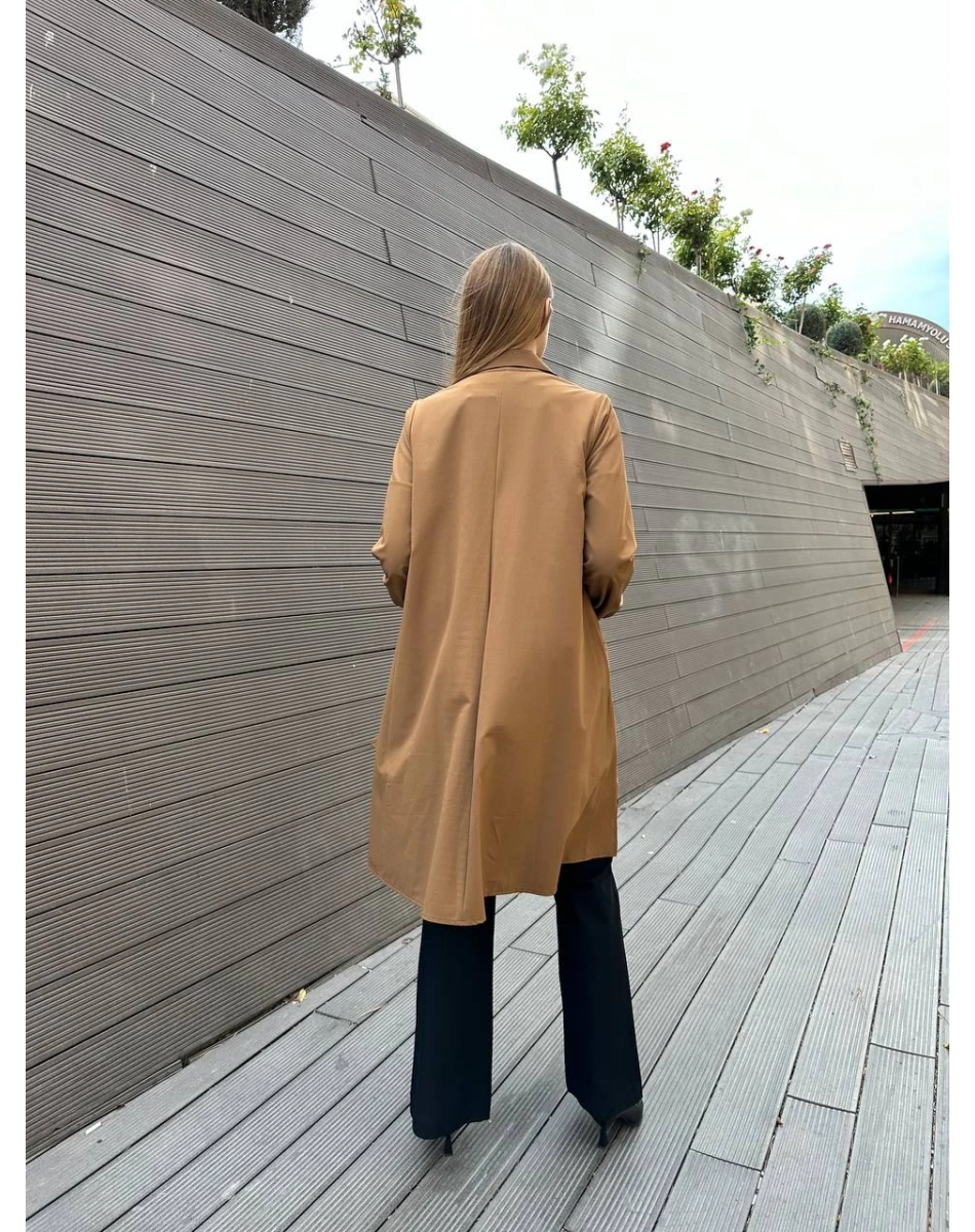 Misswhence 36412 Taba Çıtçıtlı Gömlek Kap