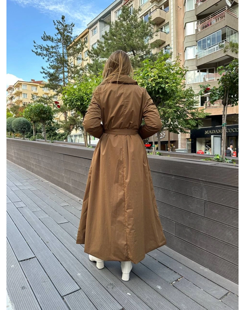 Misswhence 36514 Taba Fermuar Detaylı Kap