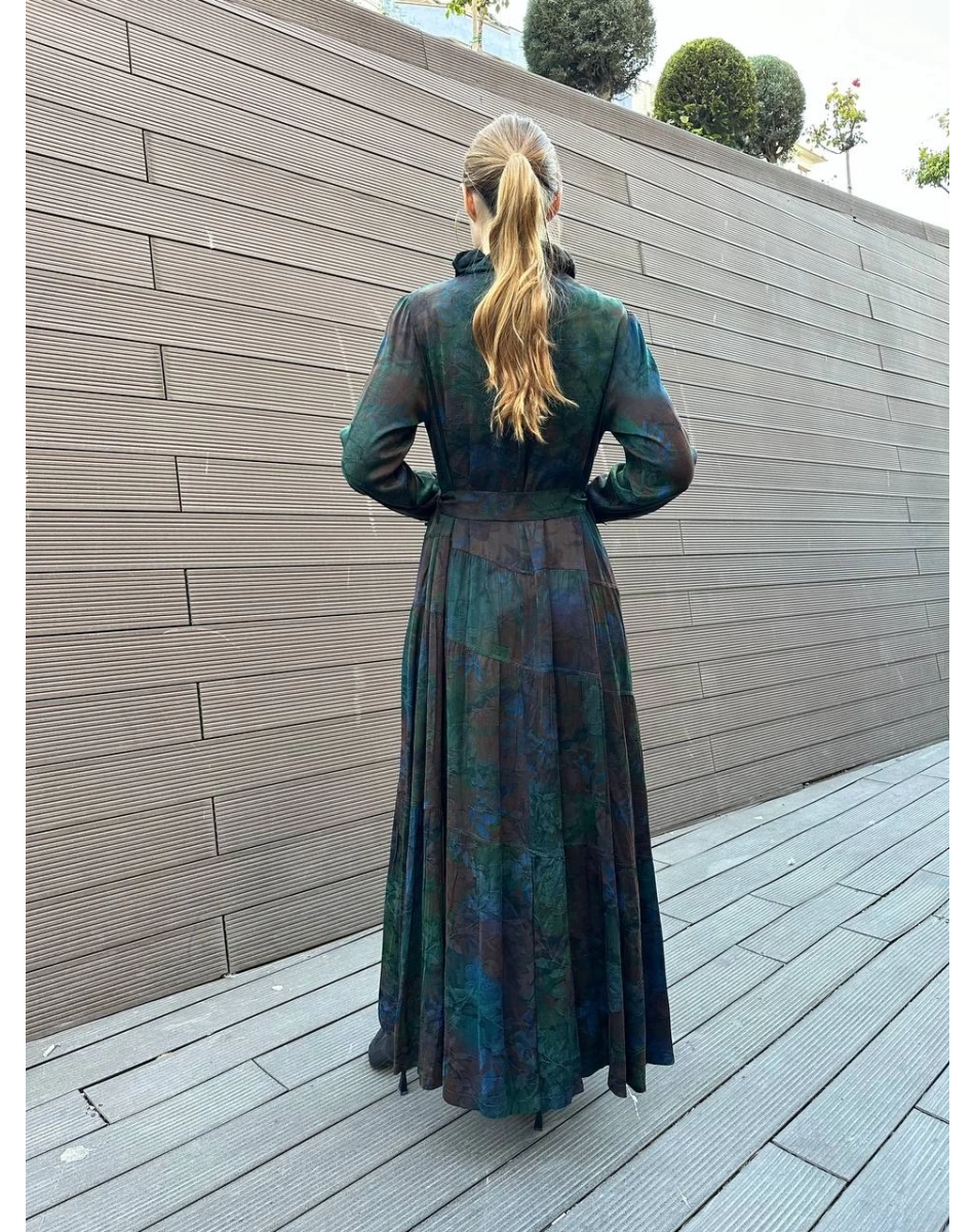 Misswhence 36515 Sax İpek Çıtçıtlı Kap