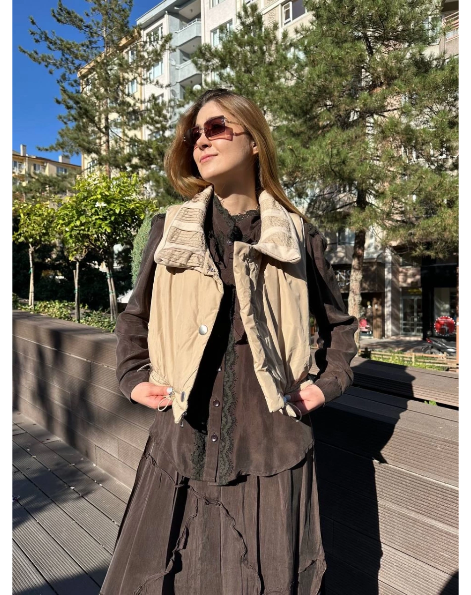 Misswhence 36702 Taş Şişme Yelek