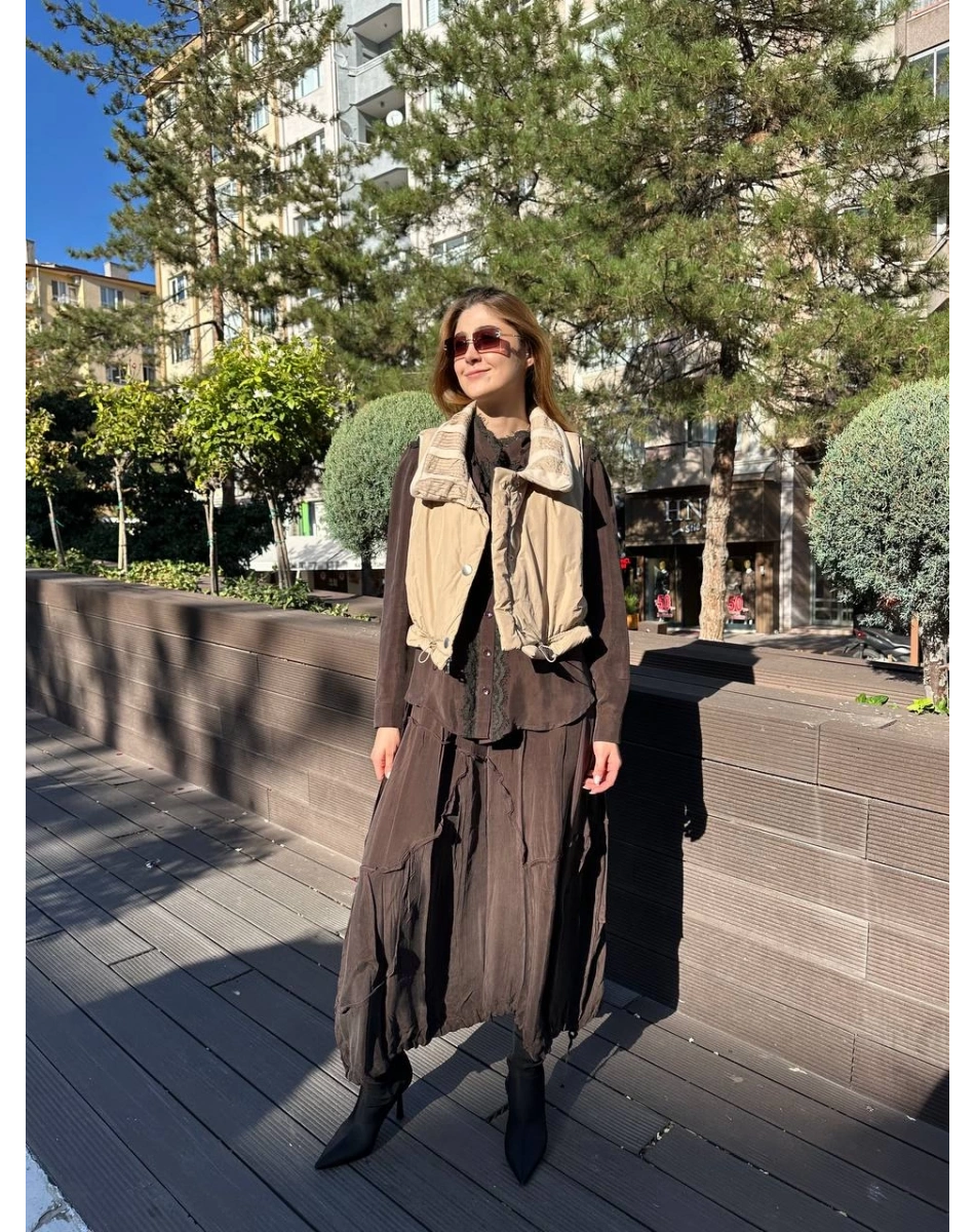 Misswhence 36702 Taş Şişme Yelek