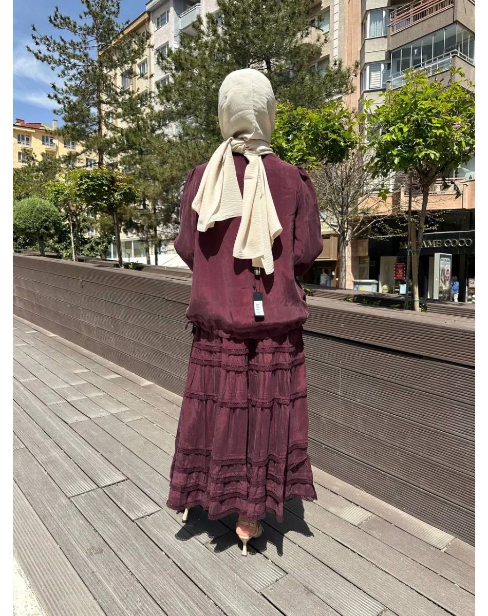 Misswhence 37005 Bordo İkili Takım