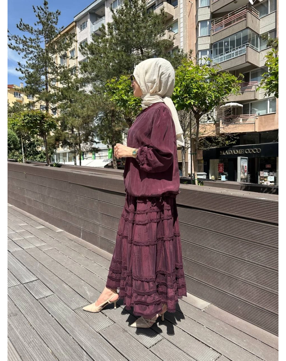 Misswhence 37005 Bordo İkili Takım