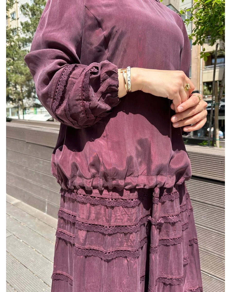 Misswhence 37005 Bordo İkili Takım