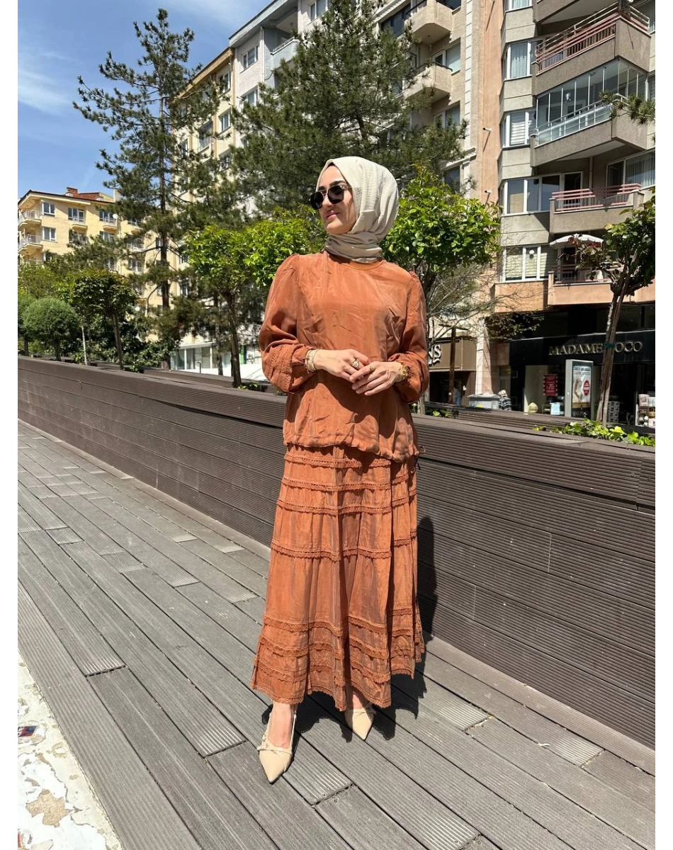 Misswhence 37005 Turuncu İkili Takım