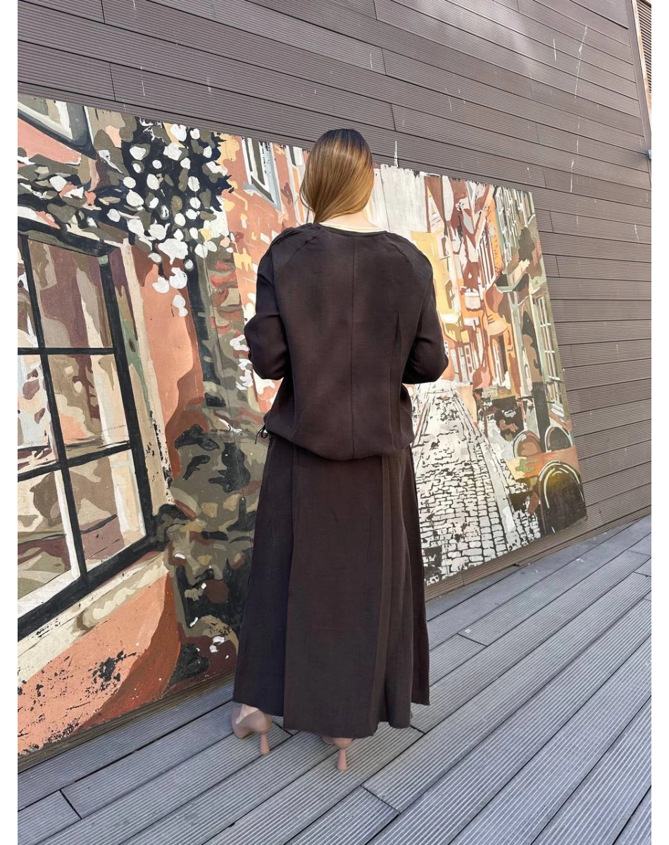 Misswhence 37009 Kahverengi İkili Takım