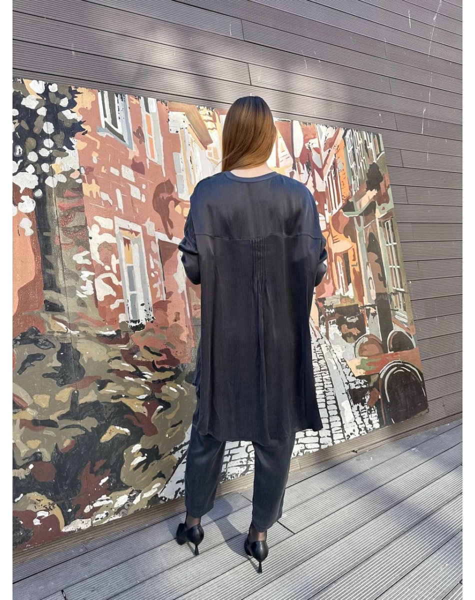 Misswhence 37017 Antrasit Pantolonlu Takım