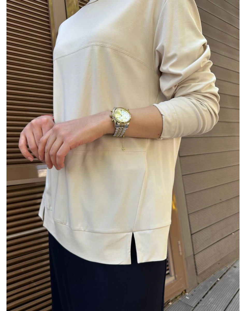 Misswhence 37030 Ekru Tunik