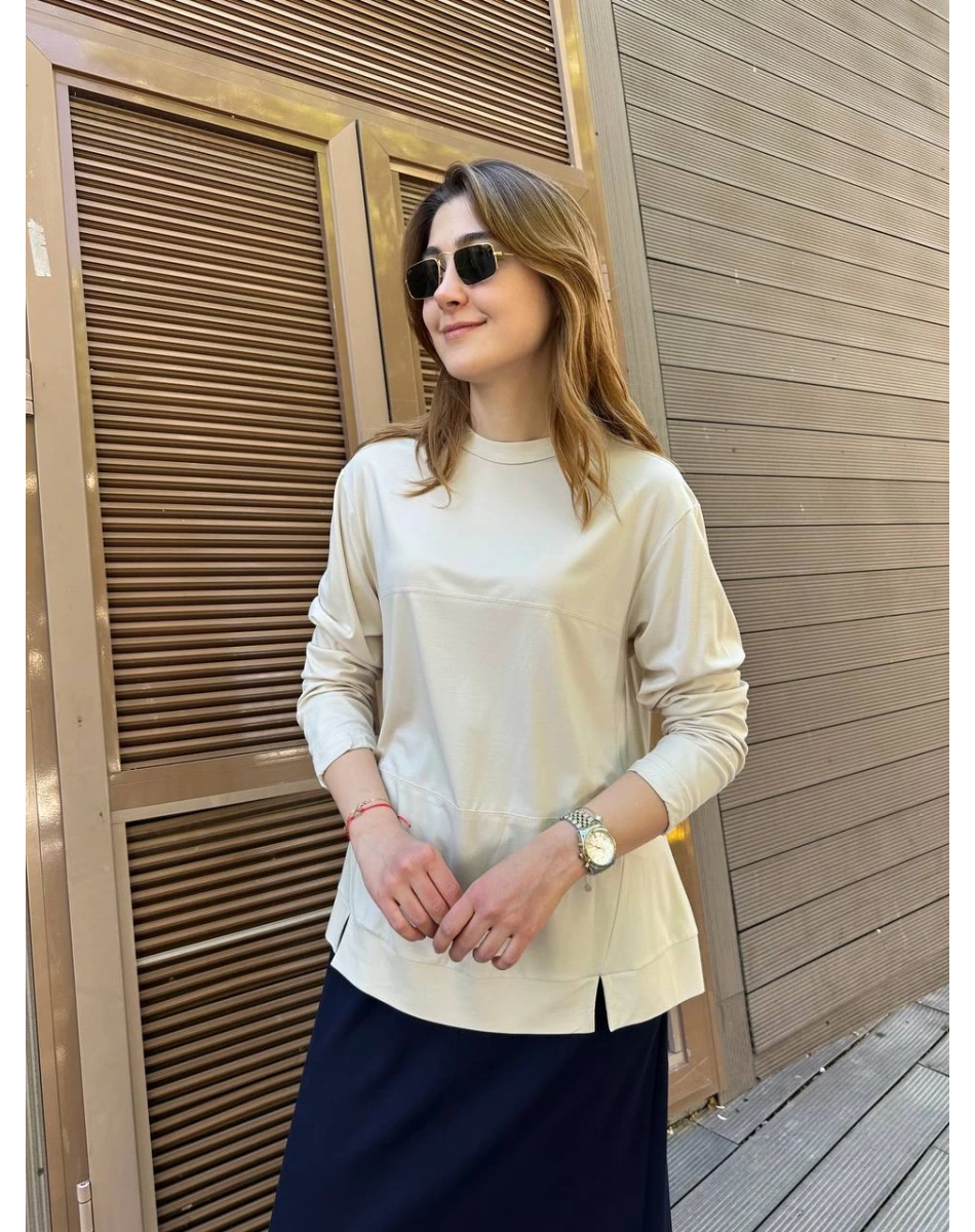 Misswhence 37030 Ekru Tunik