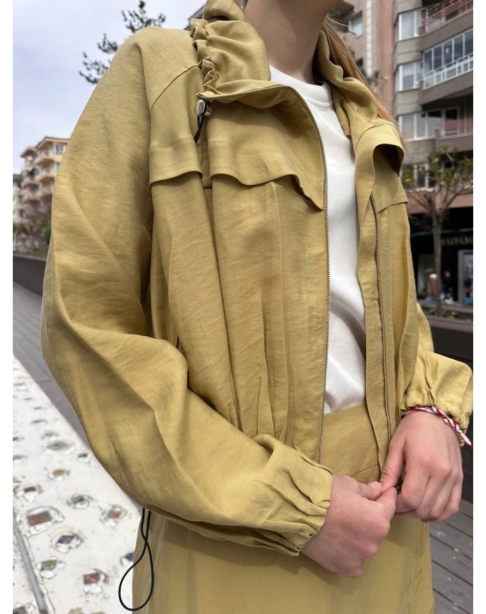 Misswhence 37200 Sarı Etekli Takım