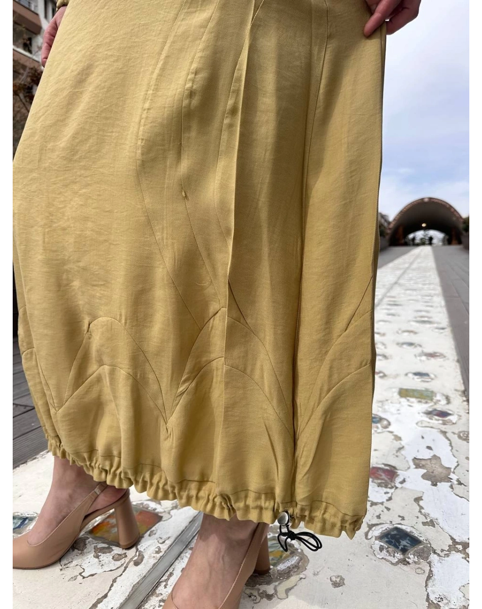 Misswhence 37200 Sarı Etekli Takım