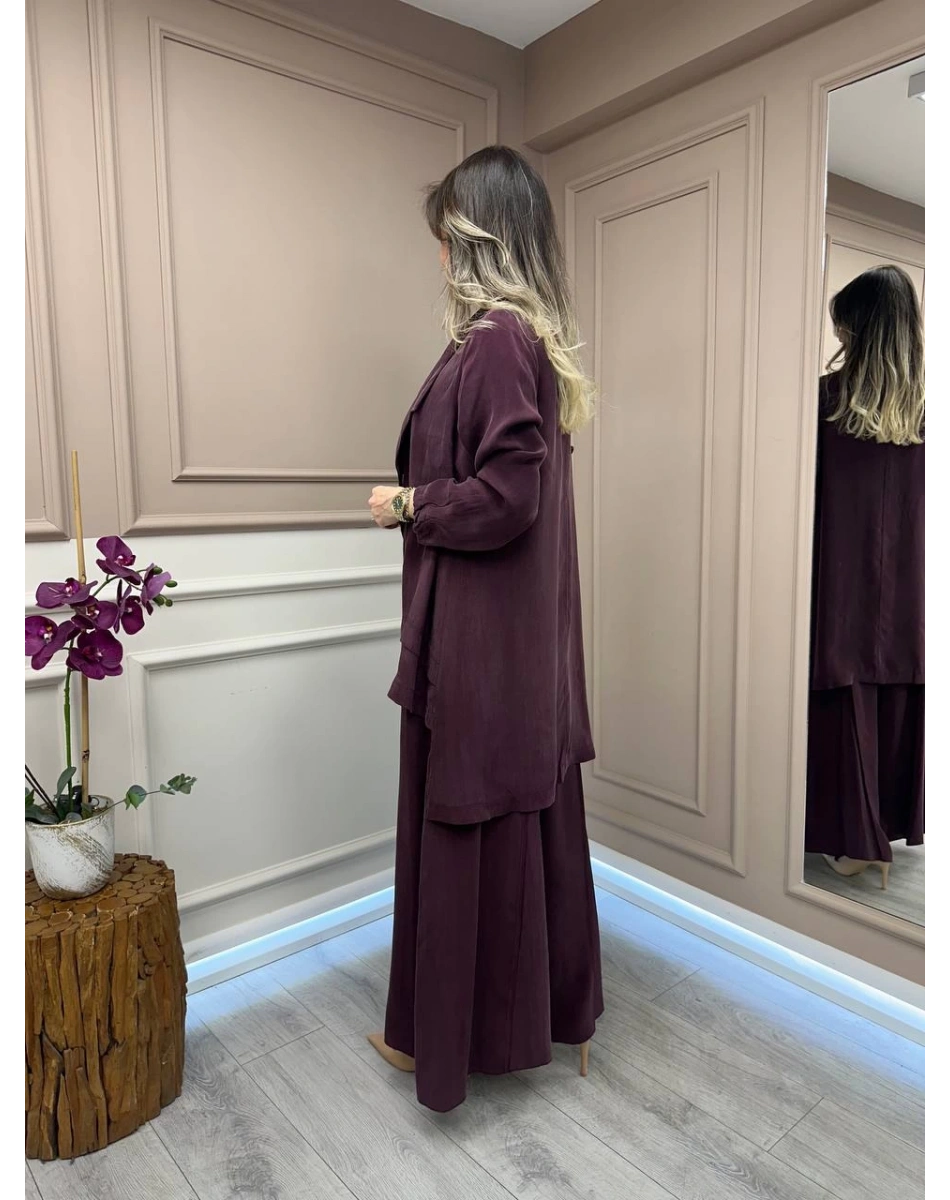 Misswhence 37205 Bordo Üçlü Takım