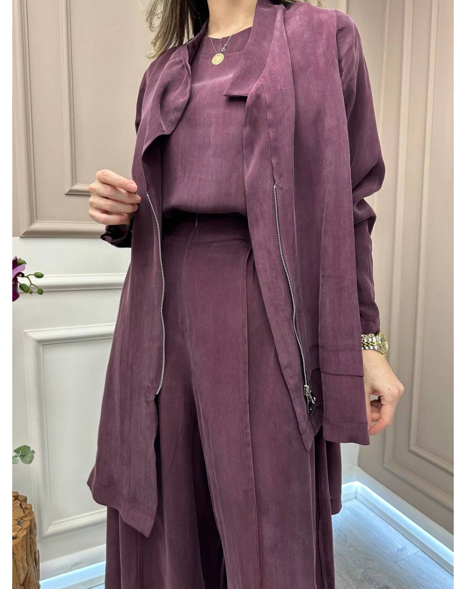 Misswhence 37205 Bordo Üçlü Takım