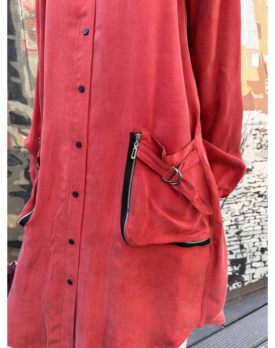 Misswhence 37302 Kiremit Gömlek