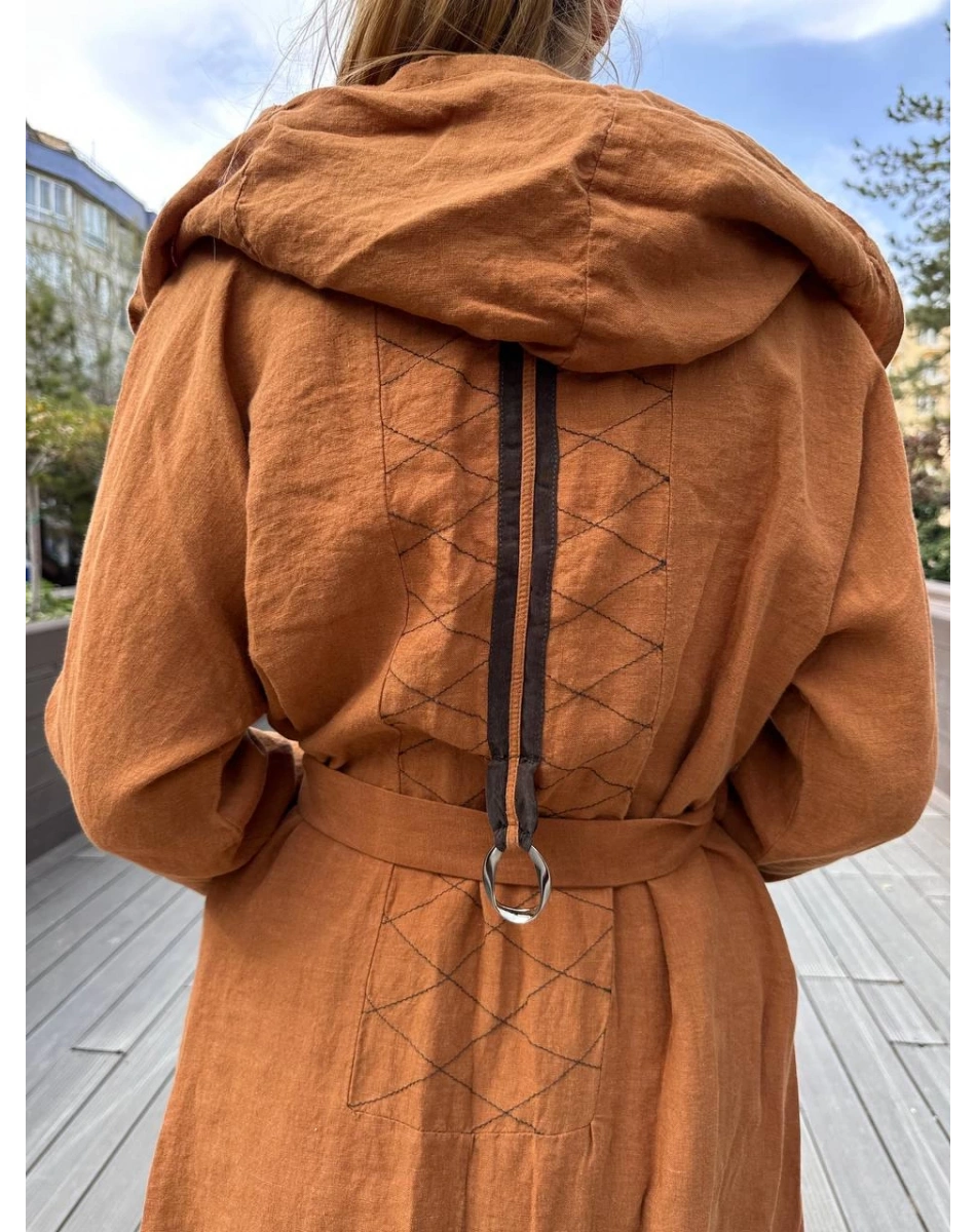 Misswhence 37401 Tarçın Keten Kap